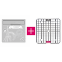 Pack porte avant de boite aux lettres "Paris est belle" + tapis anti-humidité